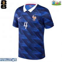 Frankrike Dayot Upamecano #4 Hjemmedrakt VM 2026 Kortermet